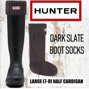 Hunter Boot Socks-Original Short (Dark Slate)